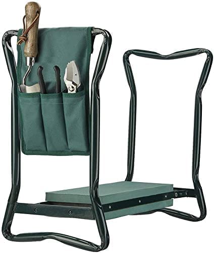 Groundlevel Multi Purpose Easy Relax Garden Kneeler And Chair With Tool Bag