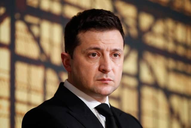 President Zelensky praised the unity and bravery of the Ukrainian people (Photo: Getty Images)