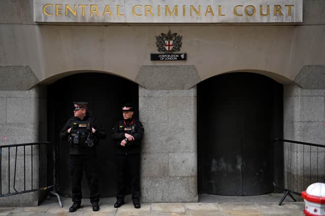 Couzens appeared at the Central Criminal Court, also known as the Old Bailey. (Credit: Getty)