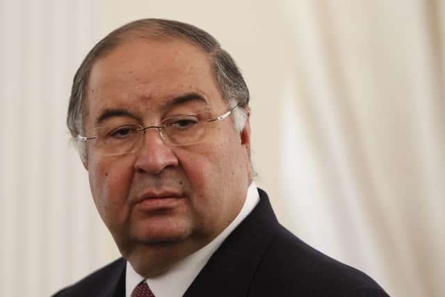 Alisher Usmanov pictured in  2013. (Credit: Getty)