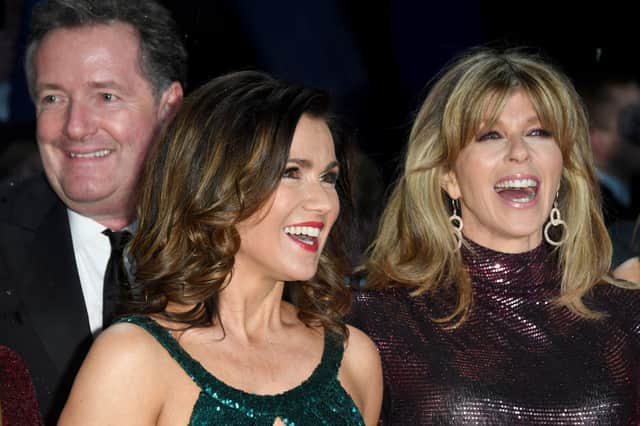 Piers Morgan, Susanna Reid and Kate Garraway at the National Television Awards 2019 (Photo: Stuart C. Wilson/Getty Images)
