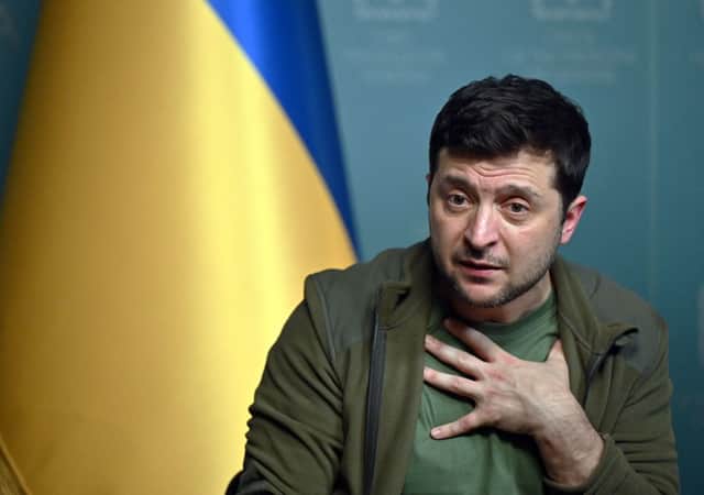 <p>President Zelensky has warned Russia there will be a “day of judgement” for the attacks on Ukraine (Photo: Getty Images)</p>
