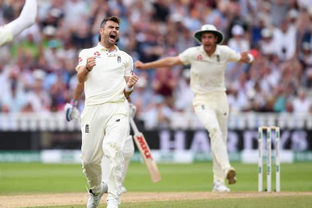 James Anderson has 640 wickets to his name