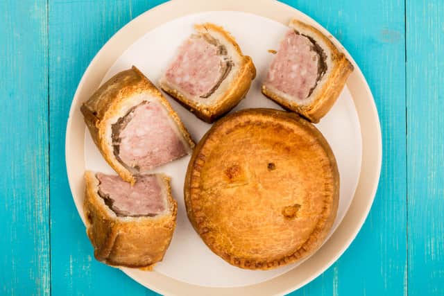 Pork pies are believed to have originated as a result of hunting (image: Adobe)