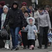 A large number of refugees have been fleeing Ukraine after Russia invaded the country. (Credit: Getty)