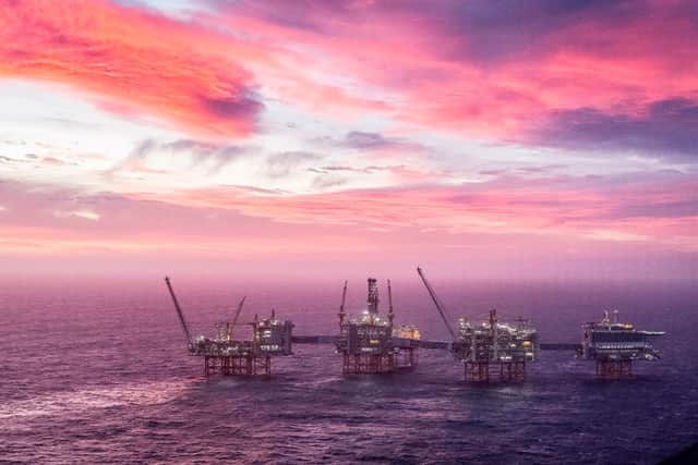Much of the UK’s oil comes from the North Sea (image: AFP/Getty Images)