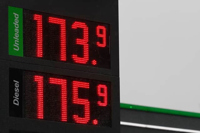 UK petrol prices have already been rocketing in the wake of the Russian invasion of Ukraine (image: AFP/Getty Images)