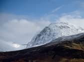 A large rescue operation was carried out after a number of people became stuck on Ben Nevis. A 28-year-old man died.