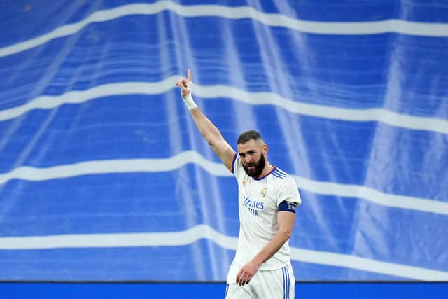 Karim Benzema scored a hat-trick for Real Madrid as they shocked PSG in second leg Champions League