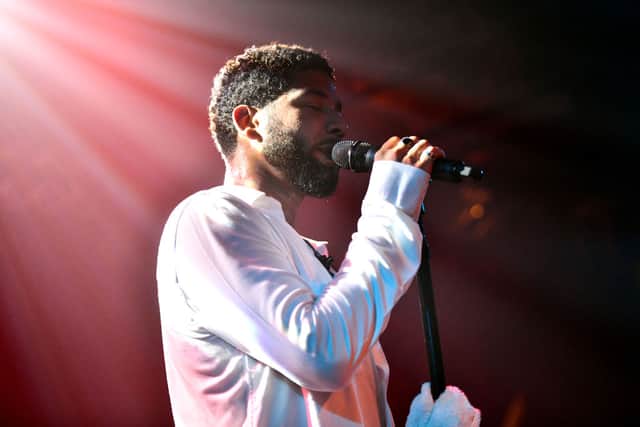 Smollett performs onstage at Troubadour on February 02, 2019 (Photo: Scott Dudelson/Getty Images for ABA)