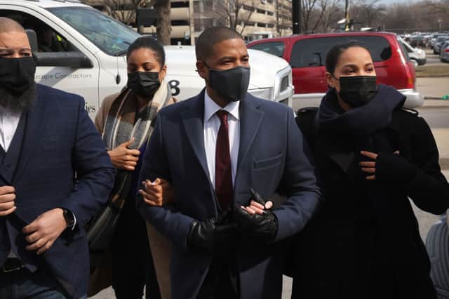 Smollett was found guilty last year of lying to police about a hate crime (Photo: Scott Olson/Getty Images)