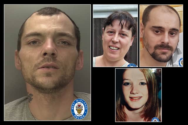 Anthony Russell murdered Julie WIlliam, David Williams and Nicole McGregor. He raped his final victim Miss McGregor who was 5 months pregnant.