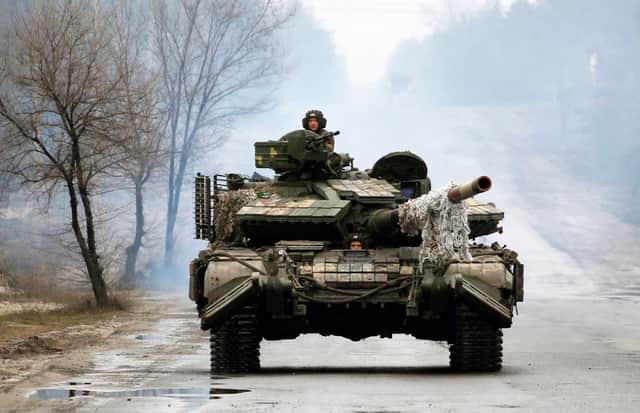 As well as a big human cost, the Ukraine conflict is also hurting the world economically (image: AFP/Getty Images)