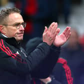 Manchester United manager Ralf Rangnick.