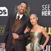 Jada Pinkett-Smith and Will Smith arrive for the 27th Annual Critics Choice Awards (Photo: VALERIE MACON/AFP via Getty Images)