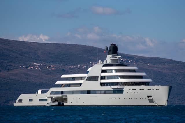 Abramovich is believed to have moved his yacht out of EU jurisdiction