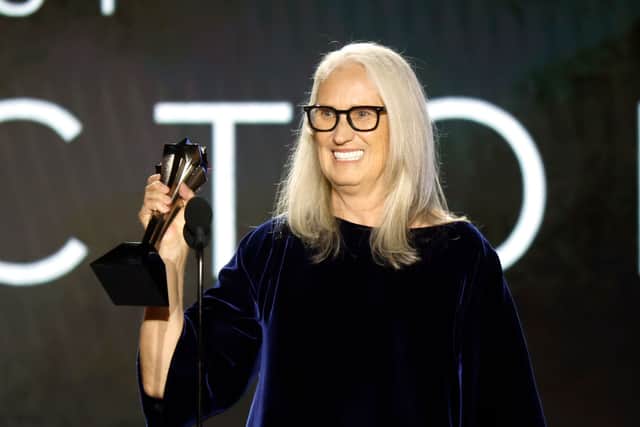 Jane Campion picked up the Best Director award for The Power of the Dog (Photo: Frazer Harrison/Getty Images )
