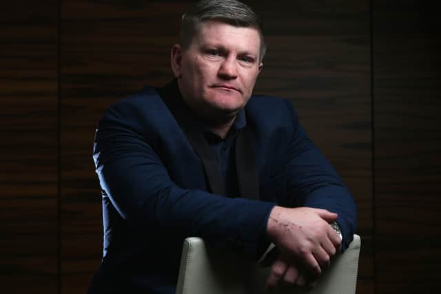 Ricky Hatton is an former professional boxer and now trainer for Tommy Fury