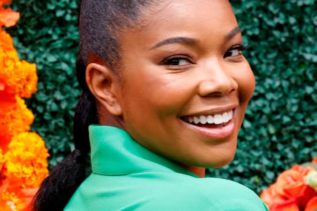 Gabrielle Union  attends the Veuve Clicquot Polo Classic in 2021, at Will Rogers State Historic Park in California. (Photo by Frazer Harrison/Getty Images)