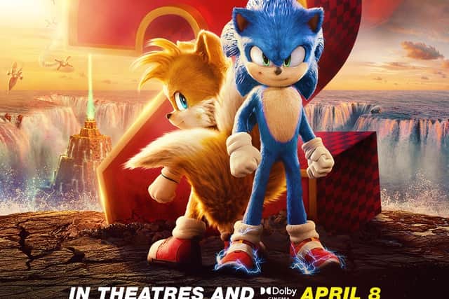 Sonic the Hedgehog 2 poster (Paramount Pictures)