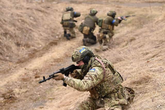 NATO members have supplied Ukraine with military aid to help its fight against Russia (image: AFP/Getty Images)