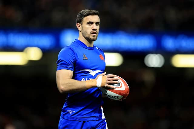 Melvyn Jaminet of France looks on during the Guinness Six Nations Rugby match between Wales and France at the Principality Stadium on March 11