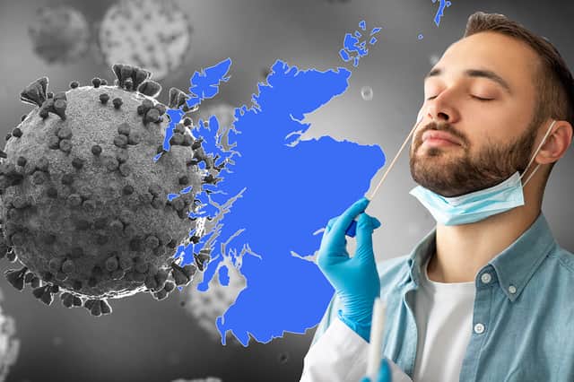 Scotland is currently experiencing a disproportinately high number of Covid re-infections compared to elsewhere in the UK