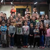Over 40 Ukrainian orphans have been rescued and taken to safety in Znin, Poland. 