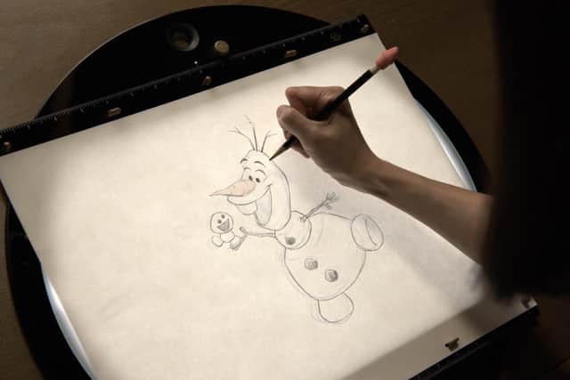 Sketchbook is a new series showing viewers how to draw iconic Disney characters