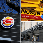 Burger King, Nestle and Mark & spencer have all said that they will not be removing their business from the Russian market. (Credit: Getty Images)
