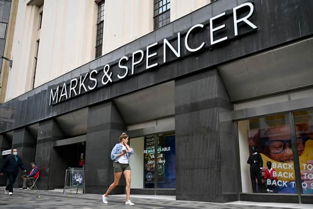 Bosses at Marks & Spencer have so far been unable to close any Russian stores. (Credit: Getty Images)