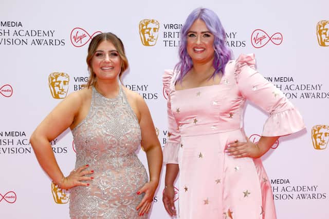 Ellie and Izzi Warner at the Virgin Media British Academy Television Awards 2021 (Photo: Tim P. Whitby/Getty Images)