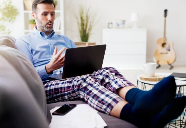Do you wear pyjamas if you’re working from home?