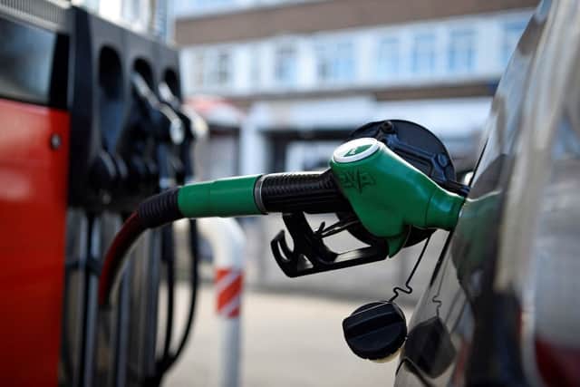 The Chancellor could be set to intervene at the petrol pump in his Spring Statement (image: AFP/Getty Images)