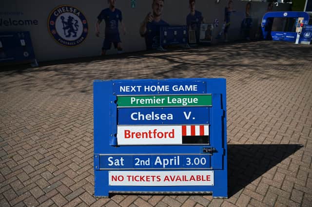 Chelsea are banned from selling tickets