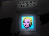 Andy Wahol’s print of Marilyn Monore - called Shot Sage Blue Marilyn - will go up for sale at auction for $200 million