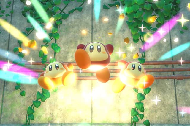 It’s your job to rescure the Waddle Dees, held captive by the evil Beast Pack (Image: Nintendo)