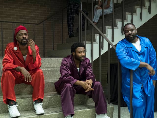 LaKeith Stanfield, Donald Glover and Brian Tyree Henry star in Atlanta (Photo: FX)