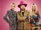 Keith Lemon Laura Whitmore and Emily Atack return for a new season of Celebrity Juice