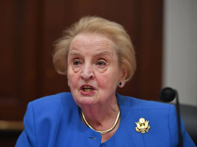 Former US Secretary of State Madeleine Albright has died aged 84. (Credit: Getty Images)
