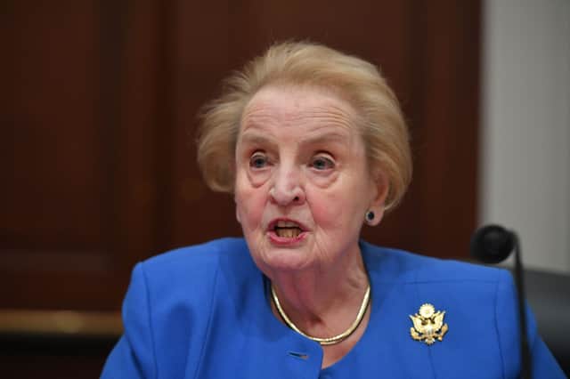 <p>Former US Secretary of State Madeleine Albright has died aged 84. (Credit: Getty Images)</p>
