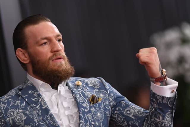 Conor McGregor at the 62nd Annual Grammy Awards (Photo: VALERIE MACON/AFP via Getty Images)