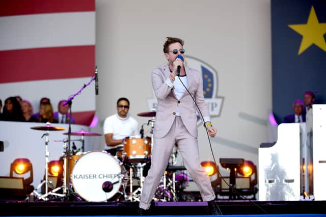 <p>Kaiser Chiefs have announced a new UK arena tour, called All Together, for 2022. Pictured is lead singer Ricky Wilson.</p>