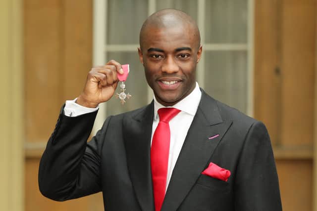 First Apprentice winner Tim Campbell won was awarded an MBE in 2012