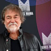 French actor Olivier Marchal poses on the red carpet of the International Series Mania festival in 2021 (Photo by FRANCOIS LO PRESTI/AFP via Getty Images)