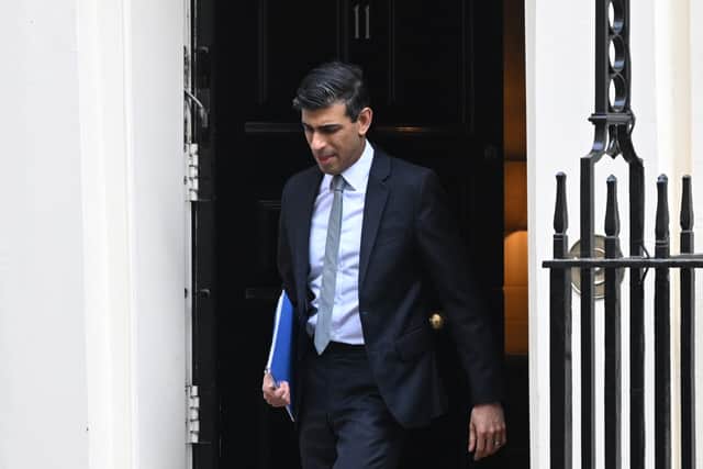 Rishi Sunak’s £150 council tax rebate is due to be paid from April onwards (image: Getty Images) 