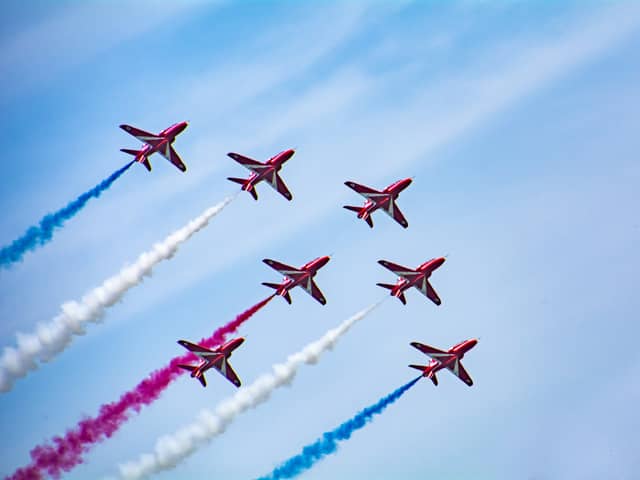 The 2022 schedule for the Red Arrows, the Royal Air Force Aerobatic Team, has been announced.