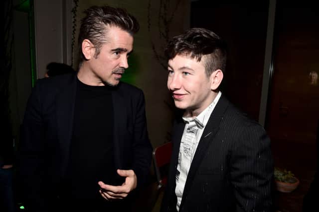 Colin Farrell and Barry Keoghan at the Oscar Wilde Awards 2018 (Photo: Alberto E. Rodriguez/Getty Images for US-Ireland Alliance )