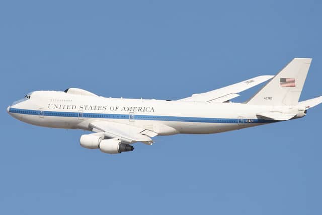 The Boeing E-4 in flight (Photo: Wikimedia Commons)