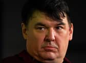 Writer Graham Linehan during the first LGB Alliance annual conference at the Queen Elizabeth II Conference Centre in central London, 2021 (Photo: PA)